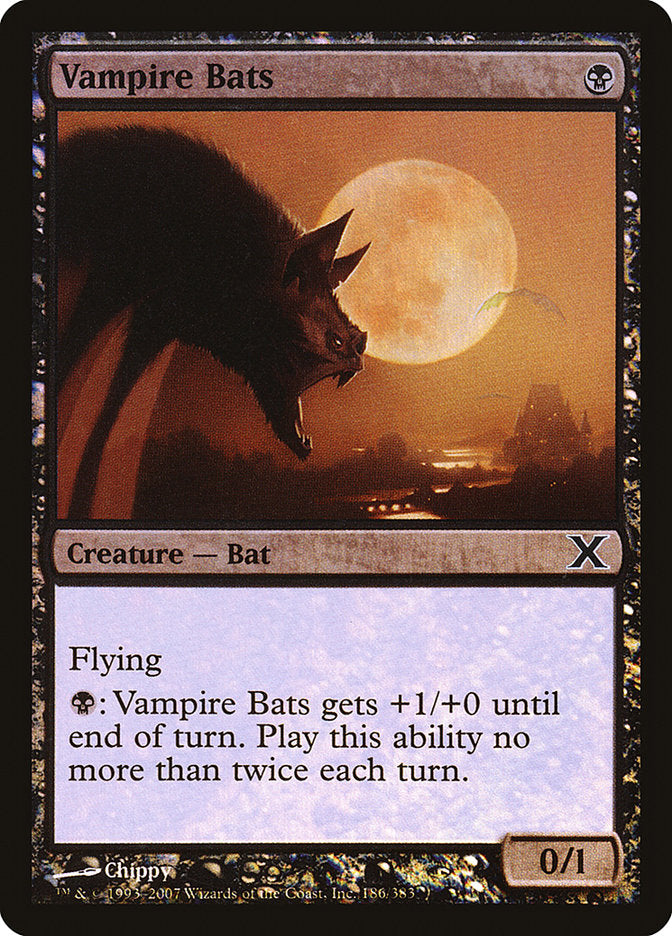 Vampire Bats (Premium Foil) [Tenth Edition] | Eastridge Sports Cards & Games