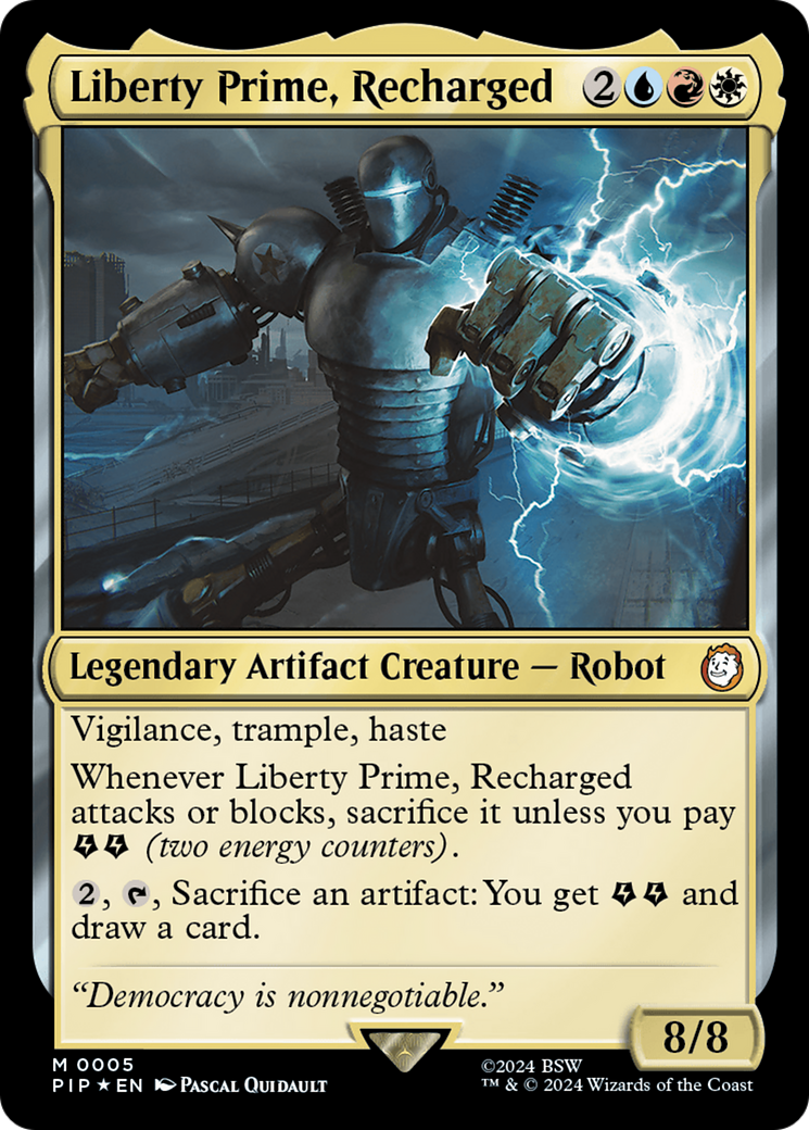 Liberty Prime, Recharged [Fallout] | Eastridge Sports Cards & Games