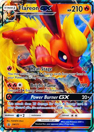 Flareon GX (SM171) (Jumbo Card) [Sun & Moon: Black Star Promos] | Eastridge Sports Cards & Games