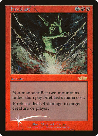 Fireblast [Friday Night Magic 2001] | Eastridge Sports Cards & Games