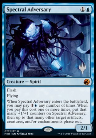 Spectral Adversary (Promo Pack) [Innistrad: Midnight Hunt Promos] | Eastridge Sports Cards & Games