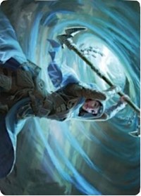 Sea Gate Stormcaller Art Card [Zendikar Rising Art Series] | Eastridge Sports Cards & Games