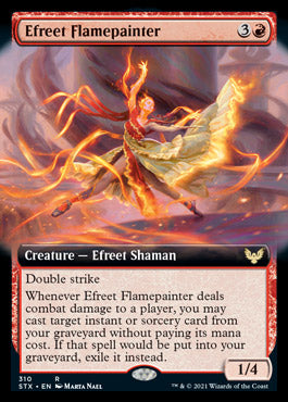 Efreet Flamepainter (Extended) [Strixhaven: School of Mages] | Eastridge Sports Cards & Games