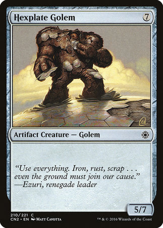 Hexplate Golem [Conspiracy: Take the Crown] | Eastridge Sports Cards & Games