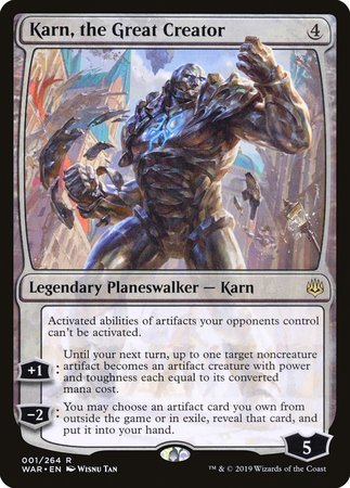 Karn, the Great Creator [War of the Spark] | Eastridge Sports Cards & Games