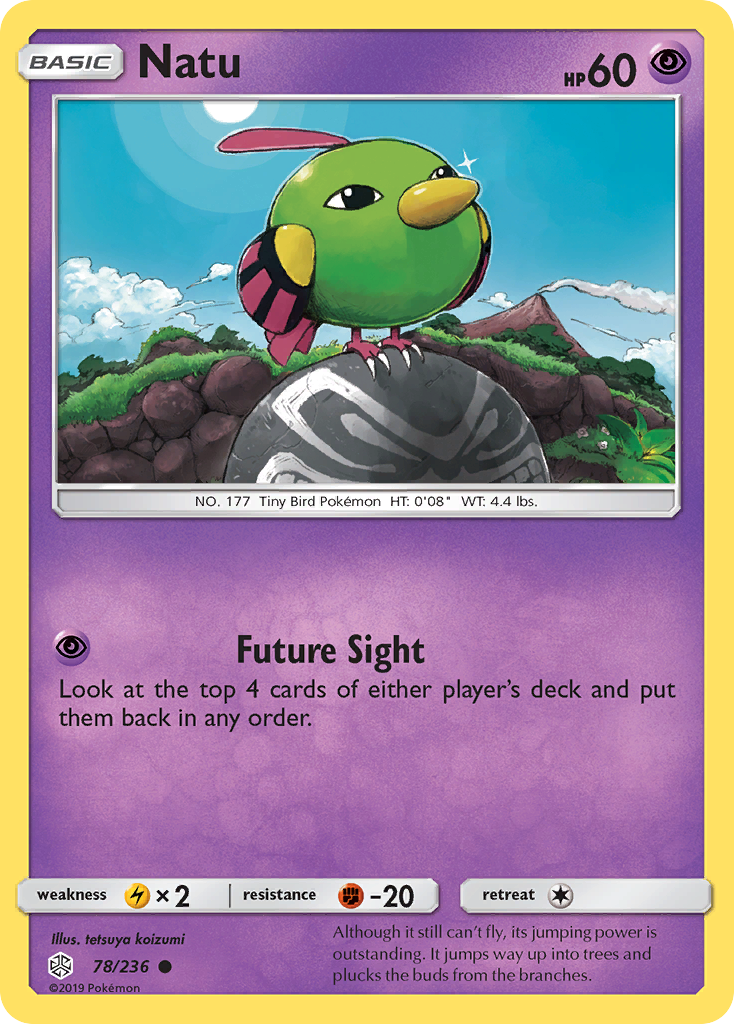 Natu (78/236) [Sun & Moon: Cosmic Eclipse] | Eastridge Sports Cards & Games