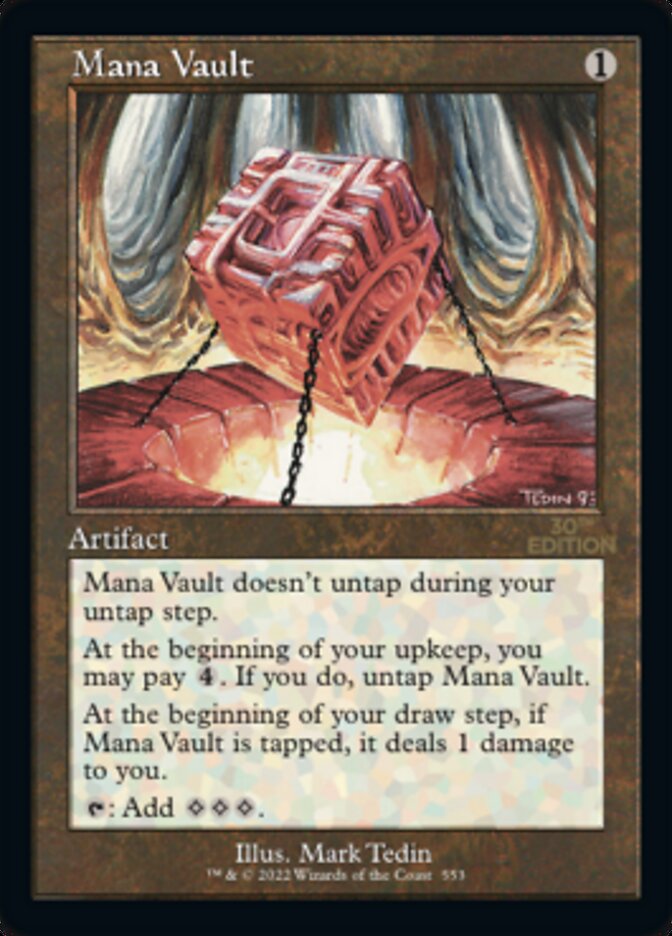 Mana Vault (Retro) [30th Anniversary Edition] | Eastridge Sports Cards & Games