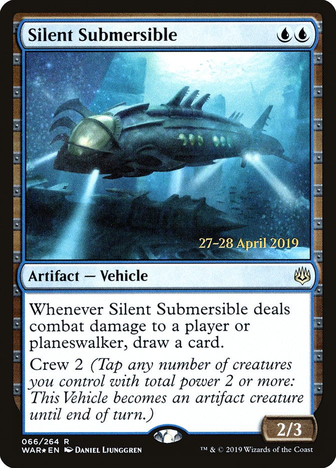 Silent Submersible  [War of the Spark Prerelease Promos] | Eastridge Sports Cards & Games