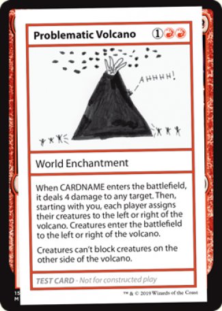 Problematic Volcano (2021 Edition) [Mystery Booster Playtest Cards] | Eastridge Sports Cards & Games