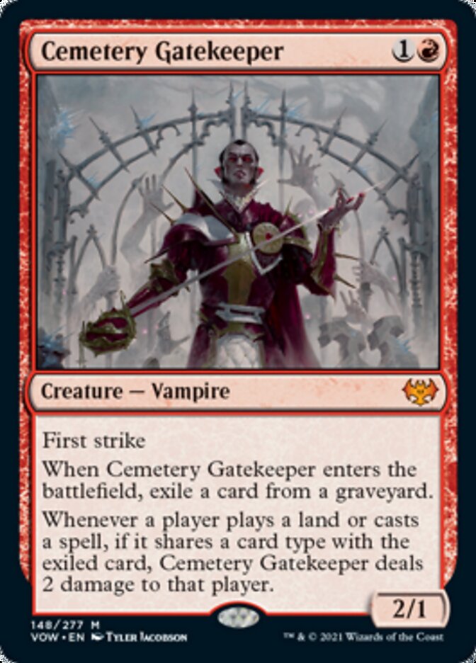 Cemetery Gatekeeper [Innistrad: Crimson Vow] | Eastridge Sports Cards & Games