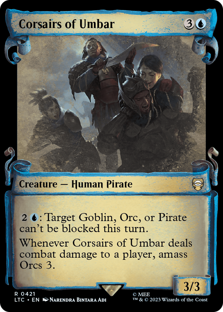 Corsairs of Umbar [The Lord of the Rings: Tales of Middle-Earth Commander Showcase Scrolls] | Eastridge Sports Cards & Games