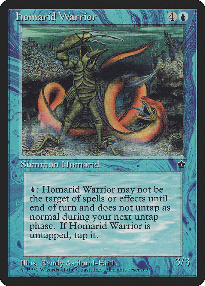 Homarid Warrior (Randy Asplund-Faith) [Fallen Empires] | Eastridge Sports Cards & Games