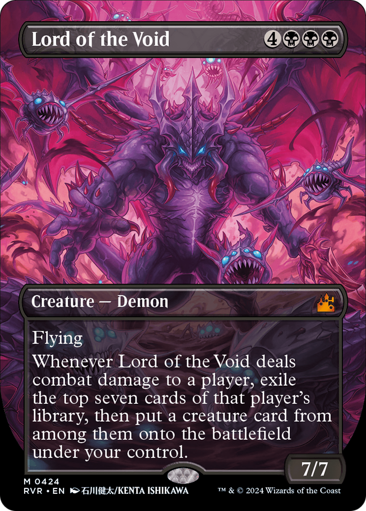 Lord of the Void (Anime Borderless) [Ravnica Remastered] | Eastridge Sports Cards & Games