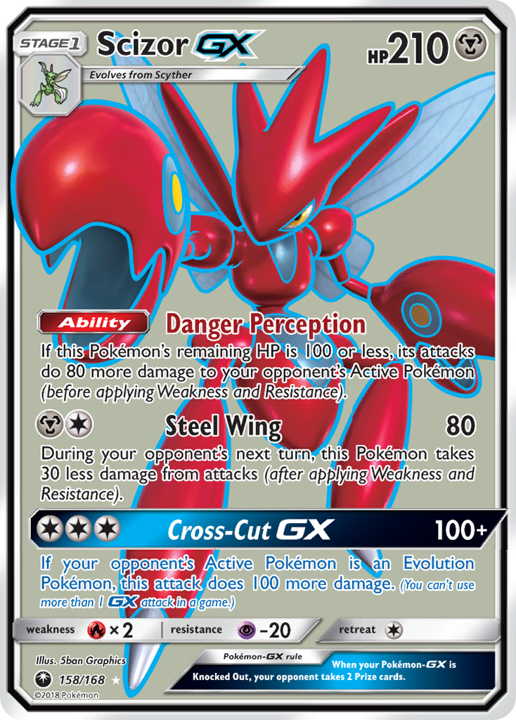 Scizor GX (158/168) [Sun & Moon: Celestial Storm] | Eastridge Sports Cards & Games