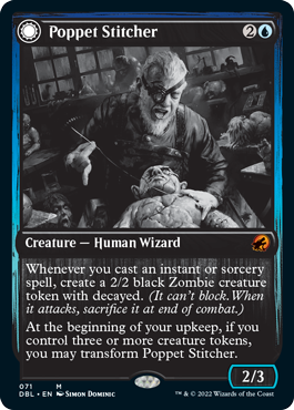 Poppet Stitcher // Poppet Factory [Innistrad: Double Feature] | Eastridge Sports Cards & Games