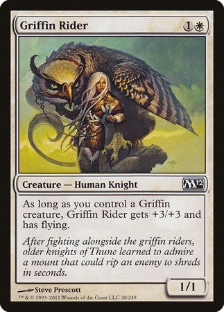 Griffin Rider [Magic 2012] | Eastridge Sports Cards & Games