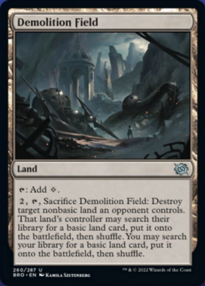 Demolition Field [The Brothers' War] | Eastridge Sports Cards & Games