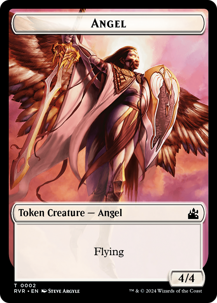 Angel Token (0002) [Ravnica Remastered Tokens] | Eastridge Sports Cards & Games