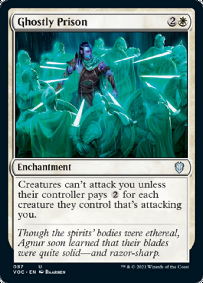 Ghostly Prison [Innistrad: Crimson Vow Commander] | Eastridge Sports Cards & Games