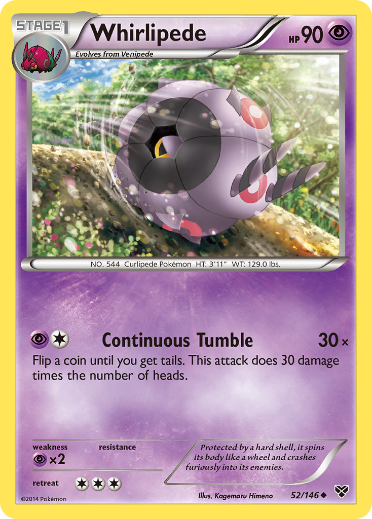 Whirlipede (52/146) [XY: Base Set] | Eastridge Sports Cards & Games