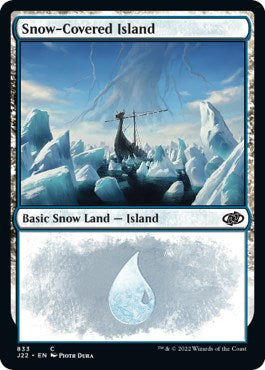 Snow-Covered Island [Jumpstart 2022] | Eastridge Sports Cards & Games