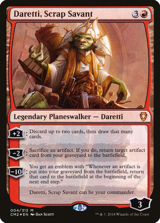 Daretti, Scrap Savant [Commander Anthology Volume II] | Eastridge Sports Cards & Games