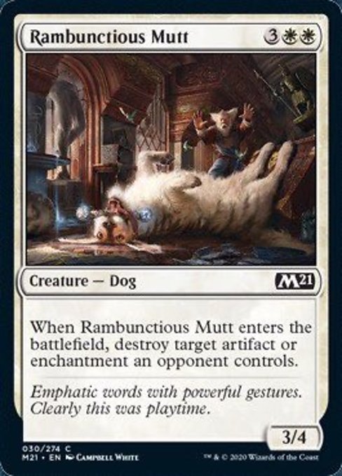 Rambunctious Mutt [Core Set 2021] | Eastridge Sports Cards & Games