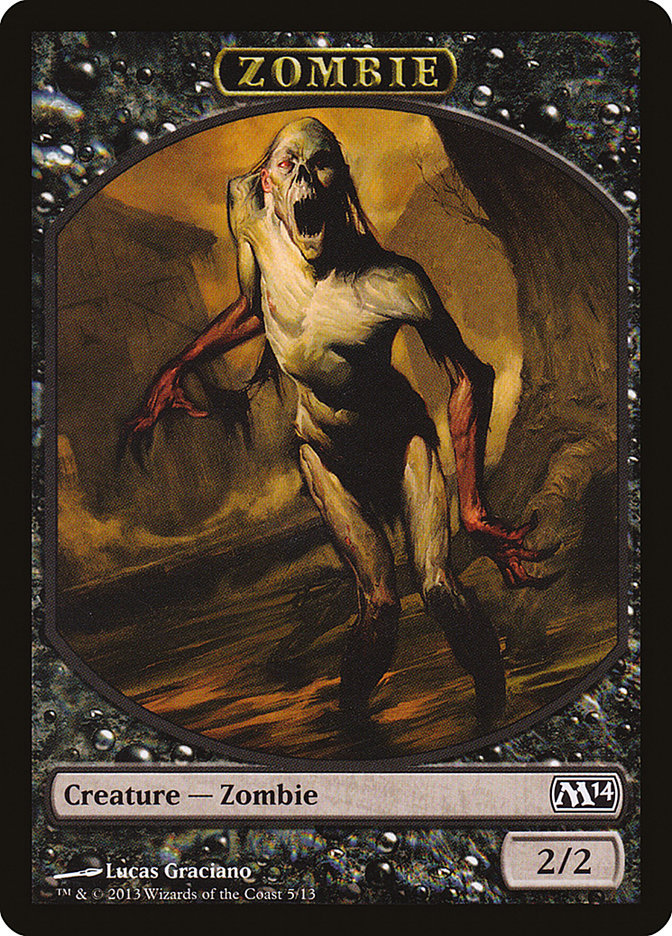 Zombie [Magic 2014 Tokens] | Eastridge Sports Cards & Games