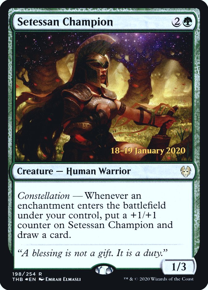 Setessan Champion [Theros Beyond Death Prerelease Promos] | Eastridge Sports Cards & Games