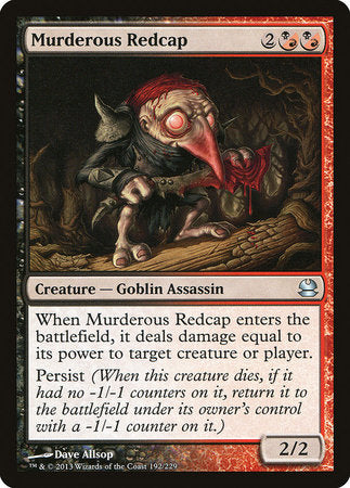 Murderous Redcap [Modern Masters] | Eastridge Sports Cards & Games