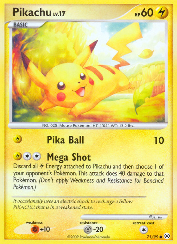 Pikachu (71/99) [Platinum: Arceus] | Eastridge Sports Cards & Games