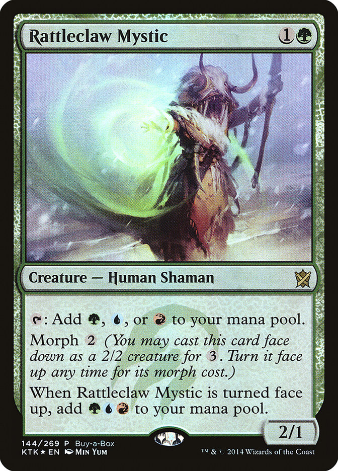 Rattleclaw Mystic (Buy-A-Box) [Khans of Tarkir Promos] | Eastridge Sports Cards & Games