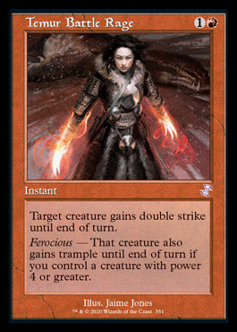 Temur Battle Rage (Timeshifted) [Time Spiral Remastered] | Eastridge Sports Cards & Games