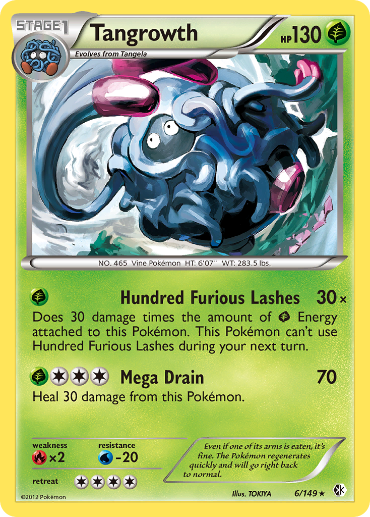 Tangrowth (6/149) [Black & White: Boundaries Crossed] | Eastridge Sports Cards & Games