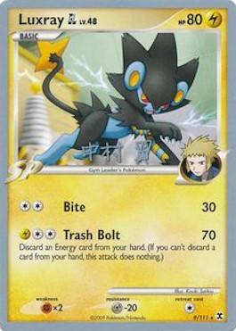 Luxray GL LV.48 (9/111) (Crowned Tiger - Tsubasa Nakamura) [World Championships 2009] | Eastridge Sports Cards & Games