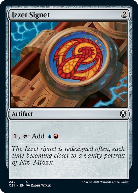 Izzet Signet [Commander 2021] | Eastridge Sports Cards & Games