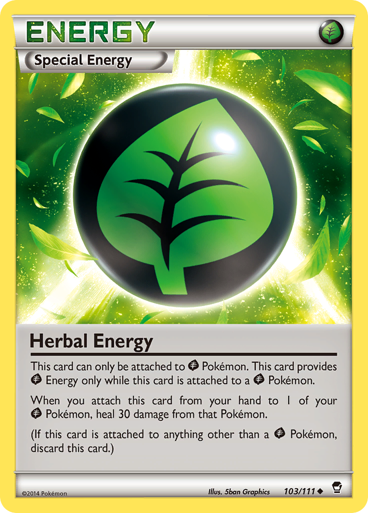 Herbal Energy (103/111) [XY: Furious Fists] | Eastridge Sports Cards & Games