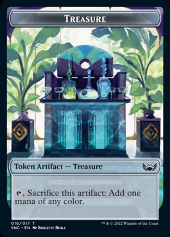 Treasure Token (016) [Streets of New Capenna Tokens] | Eastridge Sports Cards & Games