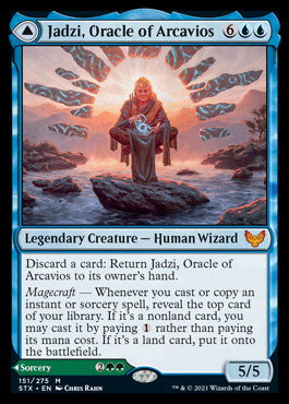 Jadzi, Oracle of Arcavios // Journey to the Oracle [Strixhaven: School of Mages] | Eastridge Sports Cards & Games