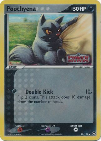 Poochyena (58/108) (Stamped) [EX: Power Keepers] | Eastridge Sports Cards & Games