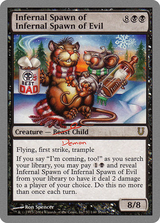 Infernal Spawn of Infernal Spawn of Evil [Unhinged] | Eastridge Sports Cards & Games