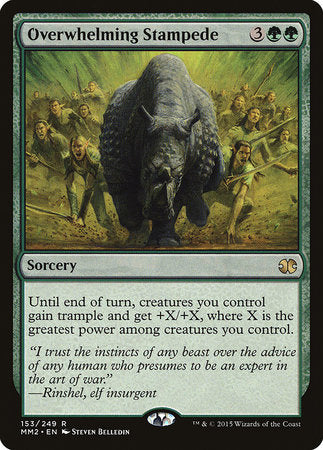 Overwhelming Stampede [Modern Masters 2015] | Eastridge Sports Cards & Games