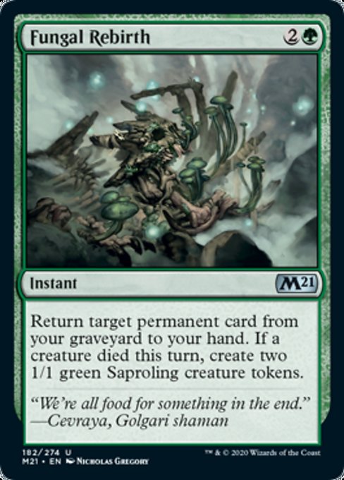 Fungal Rebirth [Core Set 2021] | Eastridge Sports Cards & Games