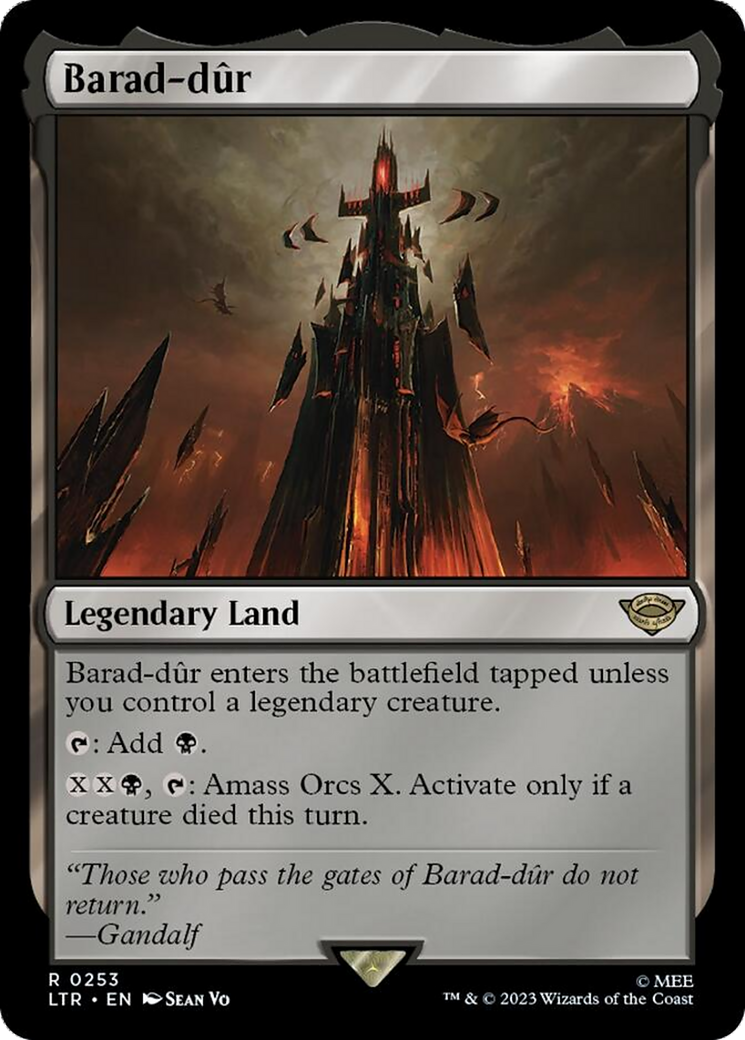 Barad-dur [The Lord of the Rings: Tales of Middle-Earth] | Eastridge Sports Cards & Games
