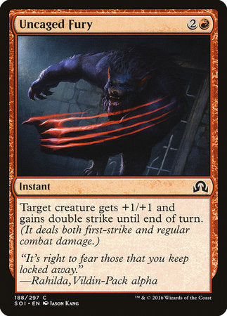 Uncaged Fury [Shadows over Innistrad] | Eastridge Sports Cards & Games