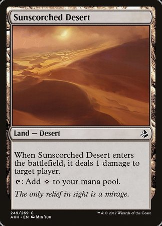 Sunscorched Desert [Amonkhet] | Eastridge Sports Cards & Games