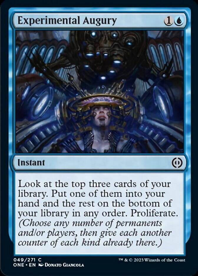 Experimental Augury [Phyrexia: All Will Be One] | Eastridge Sports Cards & Games