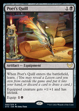 Poet's Quill [Strixhaven: School of Mages] | Eastridge Sports Cards & Games