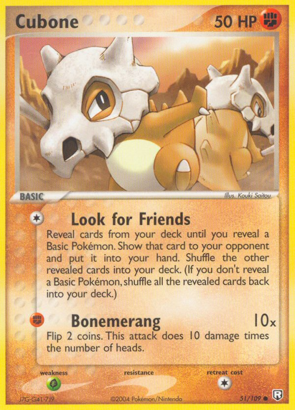 Cubone (51/109) [EX: Team Rocket Returns] | Eastridge Sports Cards & Games