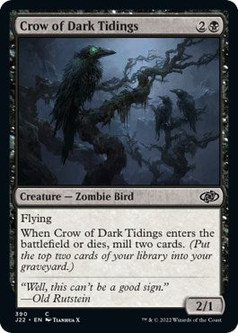 Crow of Dark Tidings [Jumpstart 2022] | Eastridge Sports Cards & Games